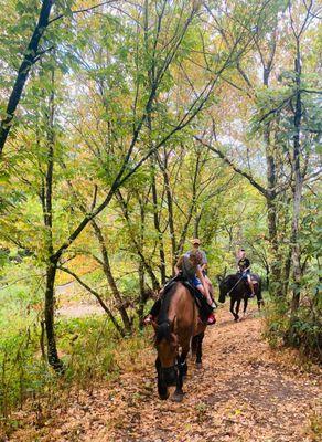 Horseback Riding at Keels Creek