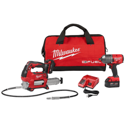 Milwaukee Impact with Free Grease Gun