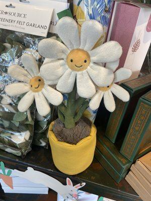 Cute flower plush