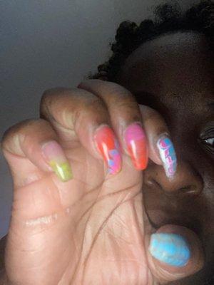 My nails for $60