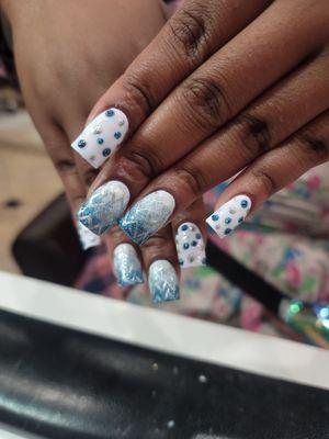 Friday polla dot and chevron by Adrianna