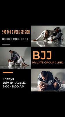 Brazilian Jiu Jitsu clinic