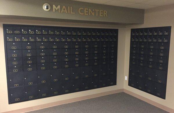 GoldKey Mail Center. Mailboxes that come with a street address.