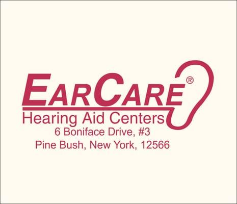 EarCare Logo and Address