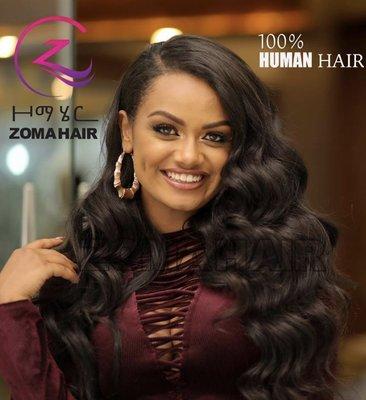 Zoma % human hair!