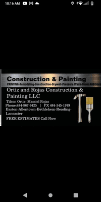 Ortiz And Rojas Construction & Painting