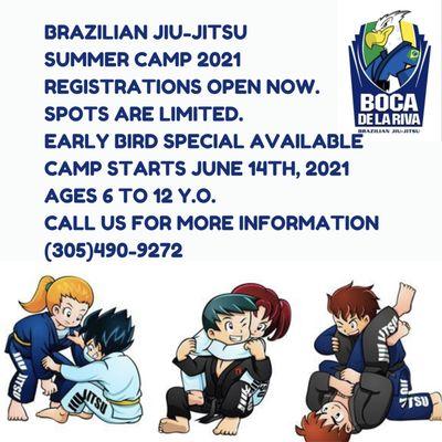 Brazilian Jiu Jitsu Summer Camp 2021