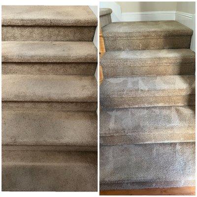 Stairs: Before & after