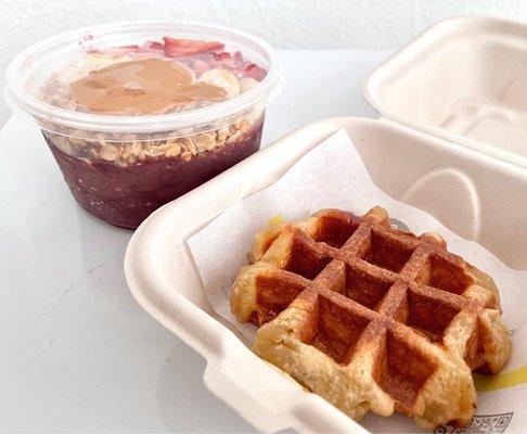 California bowl & classic waffle