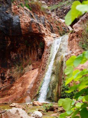 One of the many waterfalls in the Grand Canyon