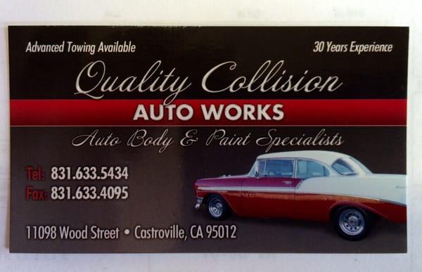 Quality Collision Auto Works