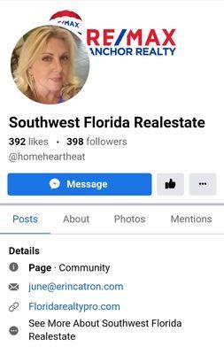 June Lundstrom aka southwest Florida realestate aka Florida realtor went out of her way to be cruel to me while while she charged me for it