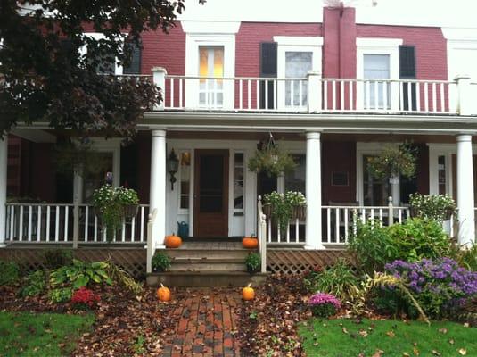 Front porch of the Inn