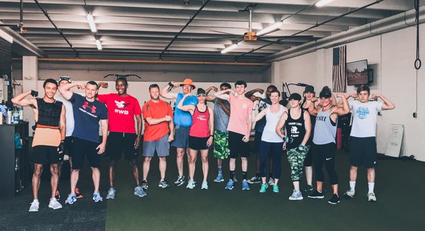 Williamsburg's PESFIT Completes Memorial Day Murp Open Workout As A Family