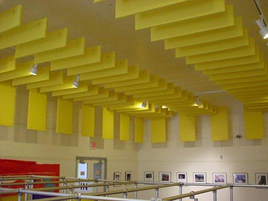 A very loud room at the Tucson Children's Museum made quiet.