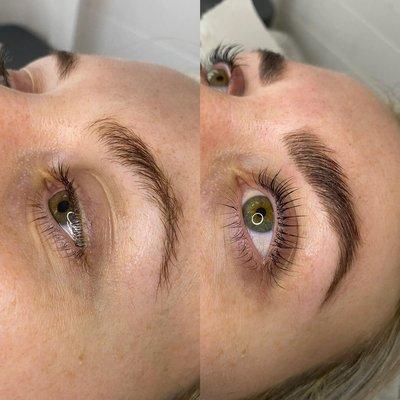 Brow lamination