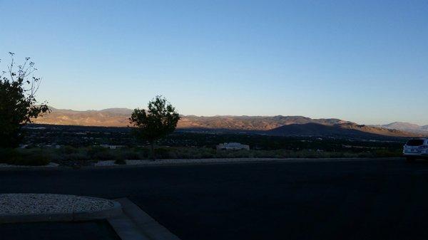 View from the Jack C Davis Observatory