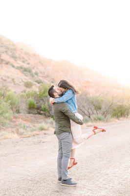 Engagement Photos at Palo Duro Canyon