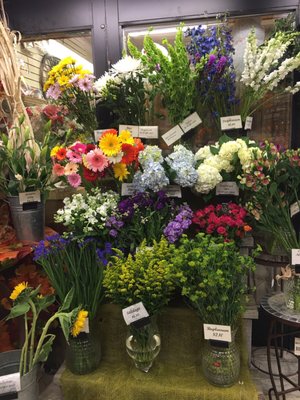 Nice selection of flowers!