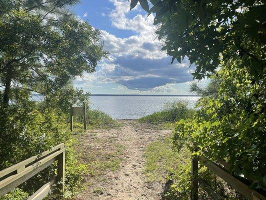 Beach walkout