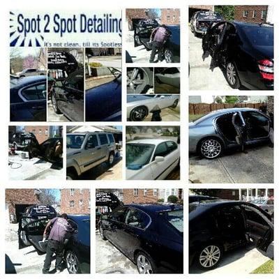 We are a 100% hand Mobile Detailing carwash wash service