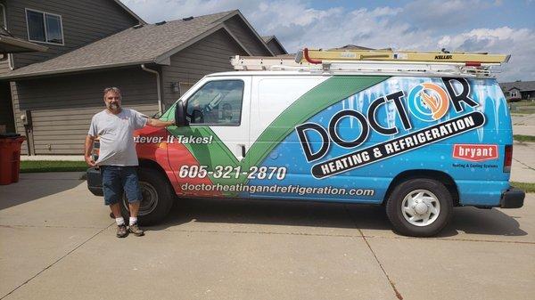 Great work by Doctor Heating & Refrigeration!!