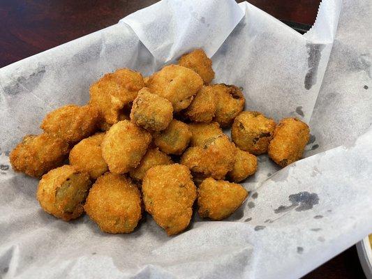 Fried okra. So good