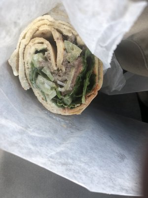 Beef shawarma