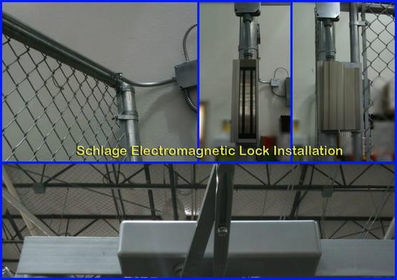 Schlage Electromagnetic Lock Installation @ Costco Warehouse