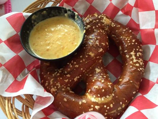 Pretzel appetizer