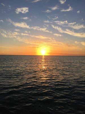 Another beautiful sunset over the Gulf of Mexico off of Naples, FL.