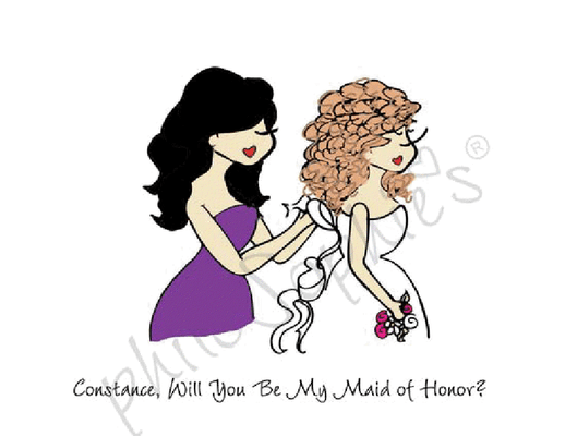 Alicia wants Constance to be her MOH!