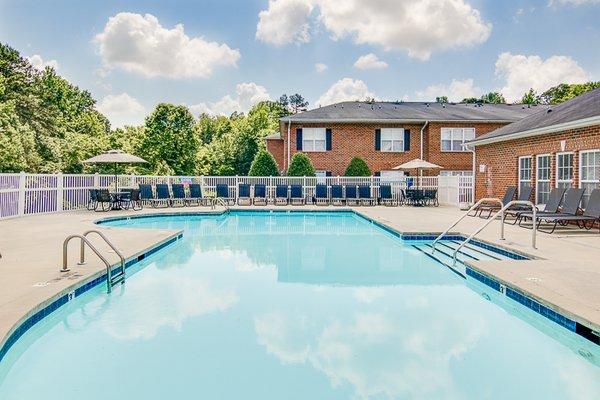 Relax poolside at Swathmore Court Apartments