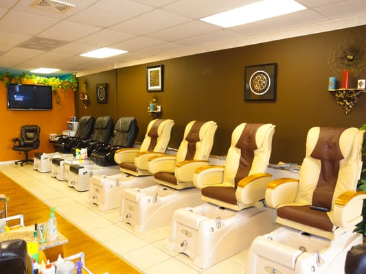 New pedicure spa stations