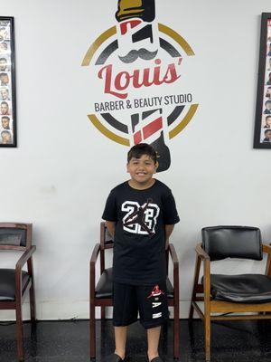 Louis turning 9