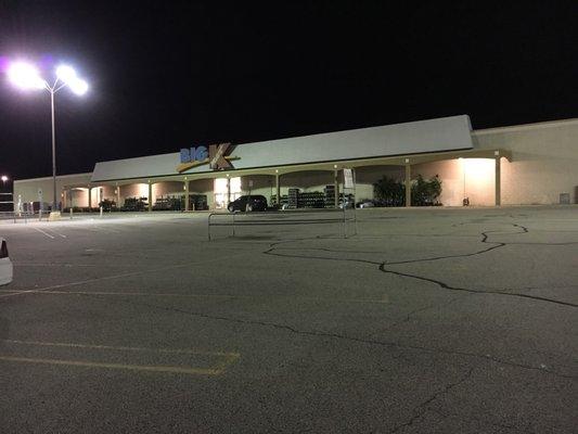 Kmart at night