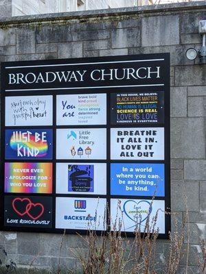 This definitely gives you an idea of what to expect from Broadway UMC.