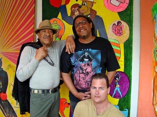 Ujima Artists Collective: Harvey Rushing, Ken Beasley, Brock Bates