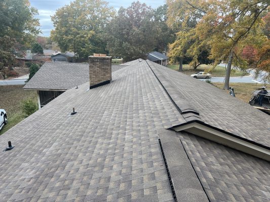 New asphalt shingles roofing