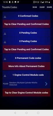 Engine codes