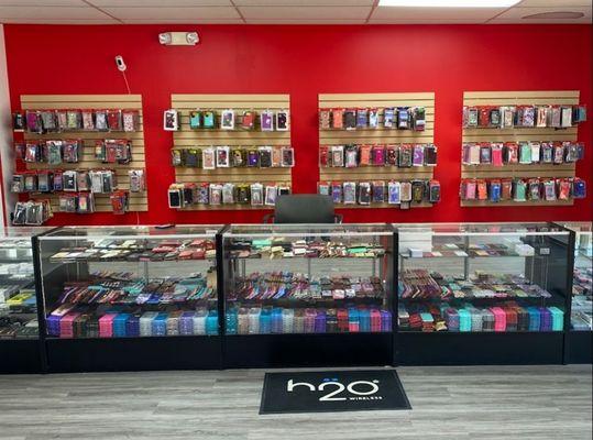 The interior of our newly renovated location on JFK & McCain in the Vali Hi Shopping Center located across the street from Hobby Lobby!