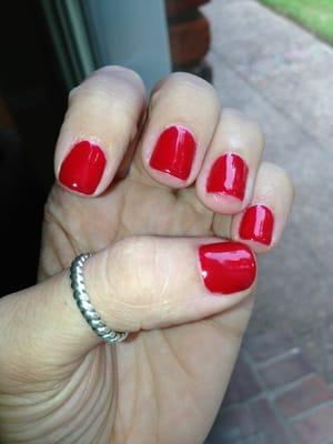 RED NAILS