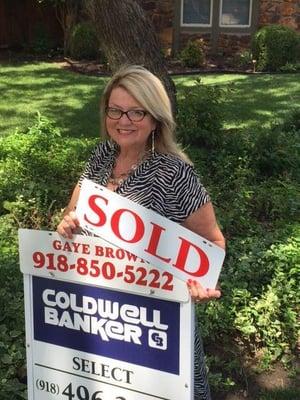 If you would like your home sold as soon as possible, for the most money, call Gaye Brown!