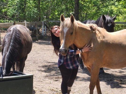 In The Herd founder Michelle and Stewy.