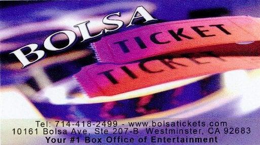 Bolsa Tickets