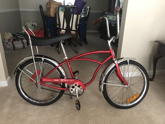 Early 70s Schwinn Stingray restored