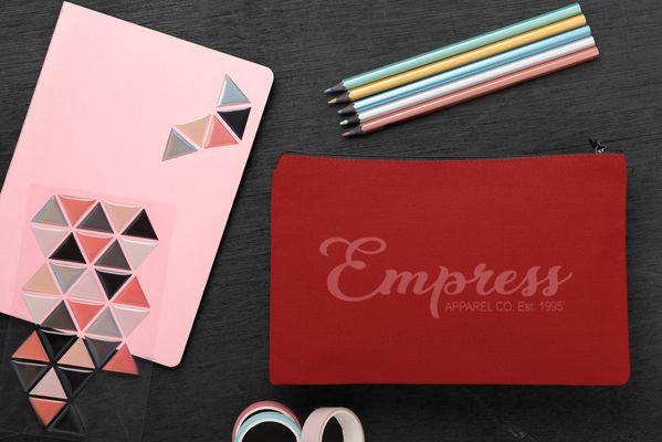 Call Empress Signs for Custom Graphic Design, Apparel, Stationary and More.