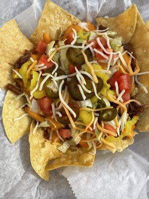 Loaded Pulled Pork Nachos!