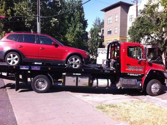 Car was towed from San Fran , the boys fixed her up within a day! New battery and all!