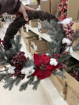 Christmas wreath $9